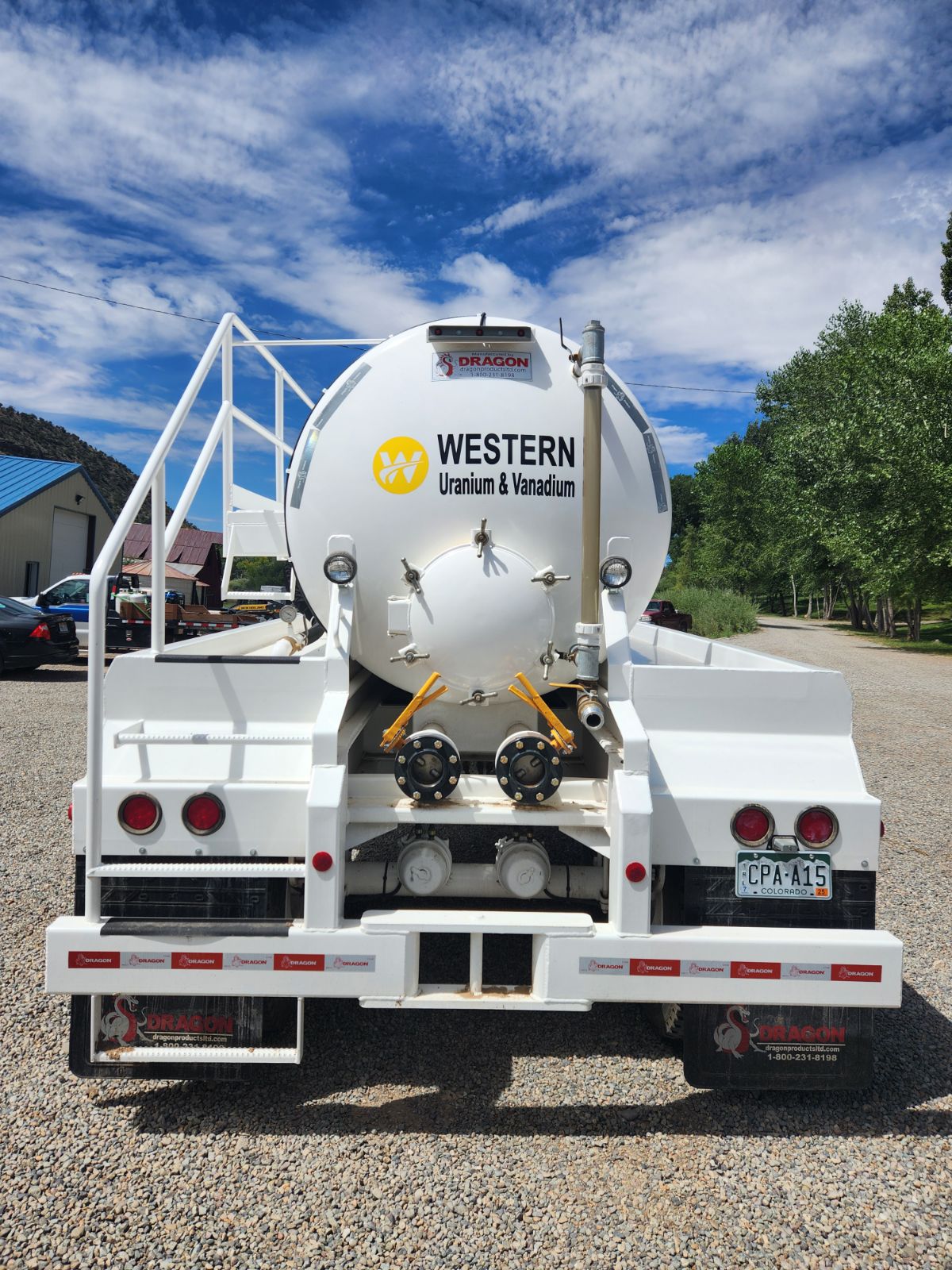 Tanker - Rear View